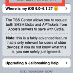 I Didn't Save My SHSH Blobs; Can I Downgrade From iOS 6 to